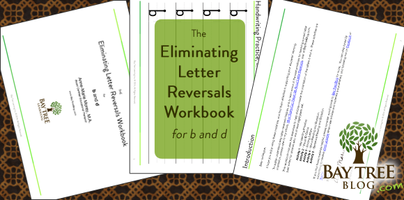 The Eliminating Letter Reversals Workbook (BayTreeBlog.com)